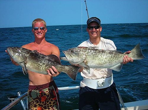 Orange Beach Grouper Fishing