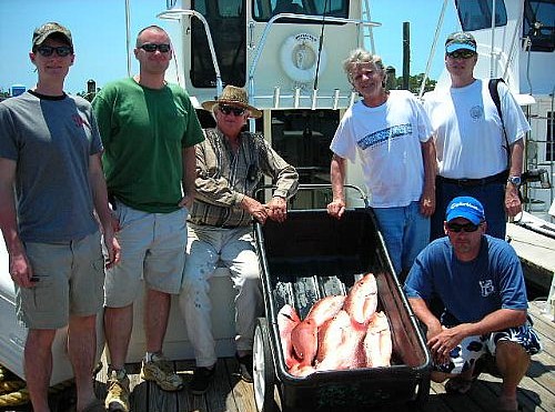 Waters Family Red Snapper Fishing Trip