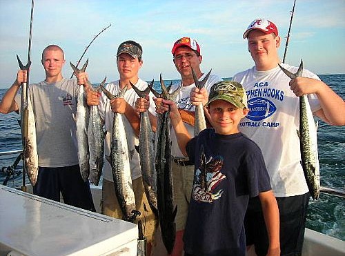 Gulf Shores King Mackerel Deep Sea Fishing with Kids