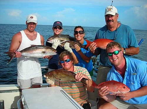 Barron Family Fishing Trip Brings Amberjack and Grouper