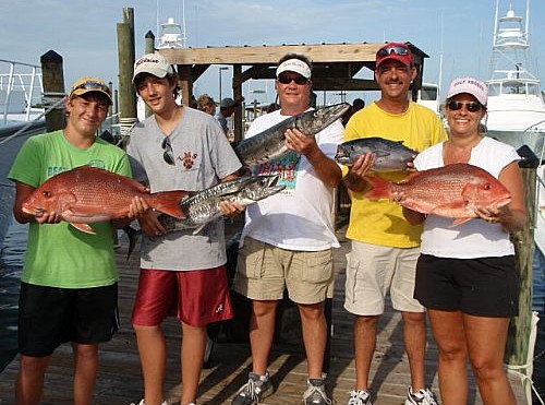 Barracuda Caught By Coleman Family off Orange Beach Alabama