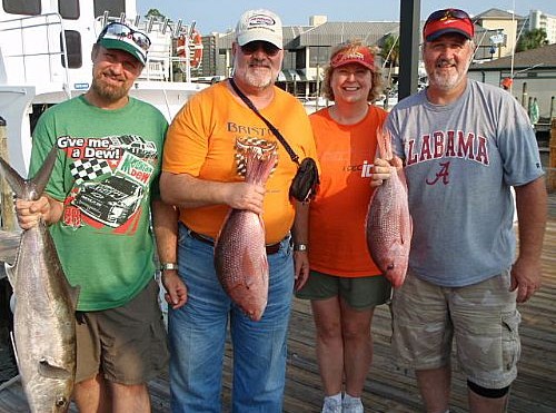 Mills Family Enjoys A Day Deep Sea Fishing