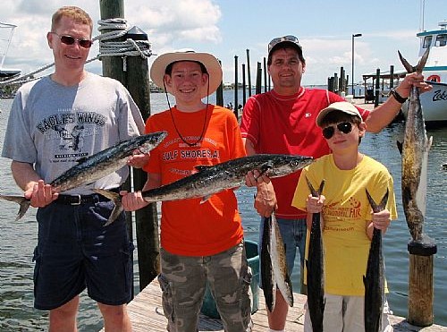 Henson Family King Mackerel Trolling Fishing