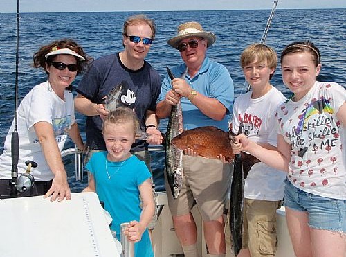Nevins Family Fishing Charter In Orange Beach