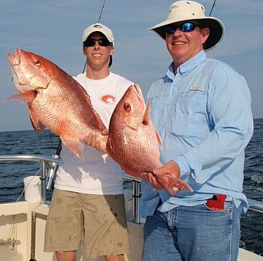 Broussard Family Red Snapper fishing
