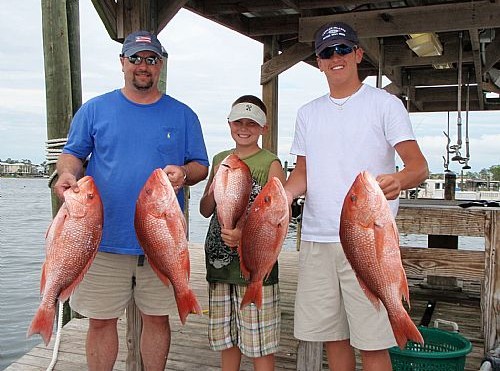 Patterson Family Fishing Charter in Orange Beach, Alabama
