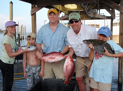 Dr. Jordan Stanley’s Family Fishing Charter