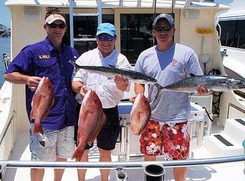 Fred Wideman Family Fishing Charter in Orange Beach, Alabama