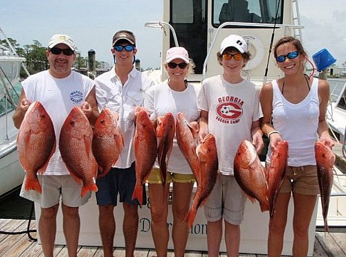 Crocker Family Fishing Trip In Orange Beach, Alabama