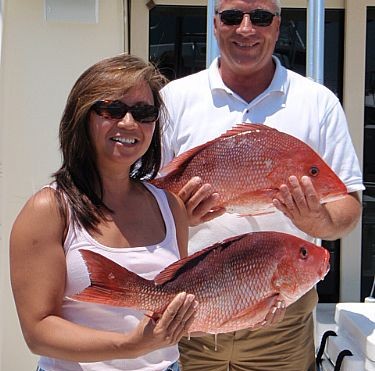 Dan Obrien Family Fishing Charter in Gulf Shores