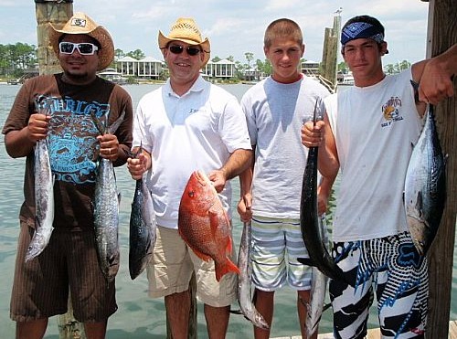 Dr. Bourque Family Fishing Trip