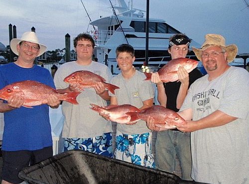 Robert Lloyd Family Fishing Charter in Orange Beach, Alabama