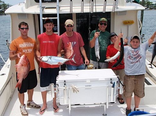 Wade Johnson Family Deep Sea Fishing Trip in Orange Beach