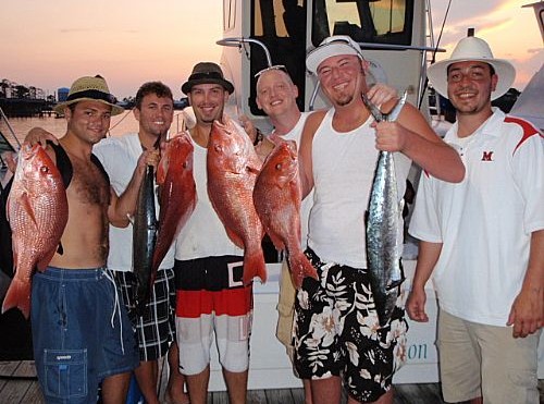 Chris Smith and friends fishing trip