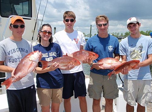 Dave Anthony Family Red Snapper Fishing Charter