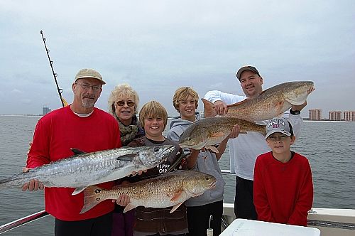 Thanksgiving Fishing Charter in Orange Beach