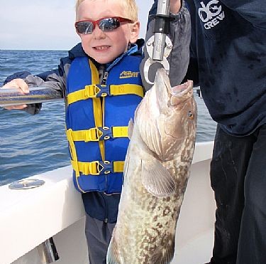 My first Grouper was caught on Distraction Charters