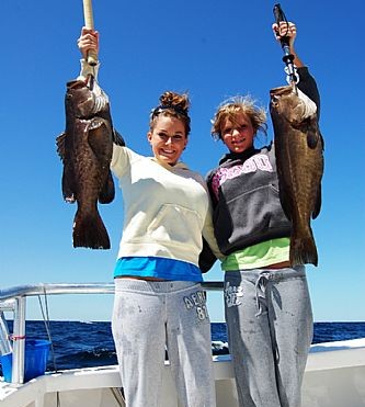 Groupers Biting in Orange Beach Alabama on Spring Break