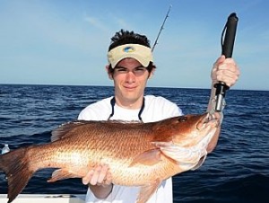 Spring Fishing Yields Big Black Snapper on Six Hour Charter in Orange Beach