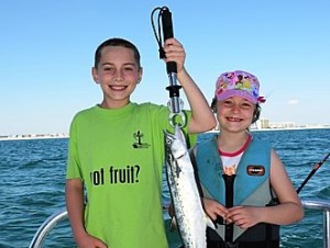 Spanish Mackerel Migration Begins in Orange Beach Fishing Charter Boats