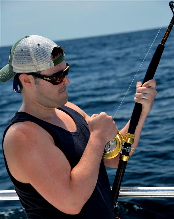 Catching a big shark is exhaustingly fun and rewarding.
