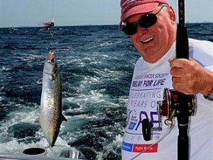 Trolling Fishing in Orange Beach with families when a cold front is approaching our Gulf Shores