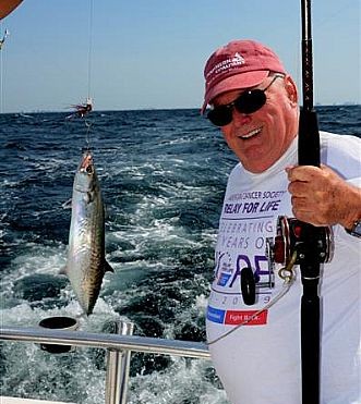 Trolling Fishing in Orange Beach with families when a cold front is approaching our Gulf Shores