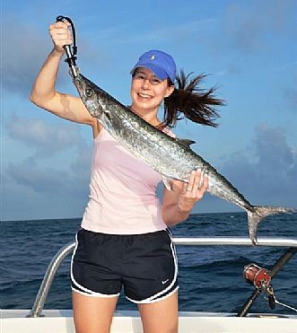 Charter Boat Trolling Fishing Charters in Orange Beach in August 2012