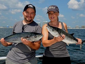 Orange Beach Fishing Boats offer Trolling during the Fall