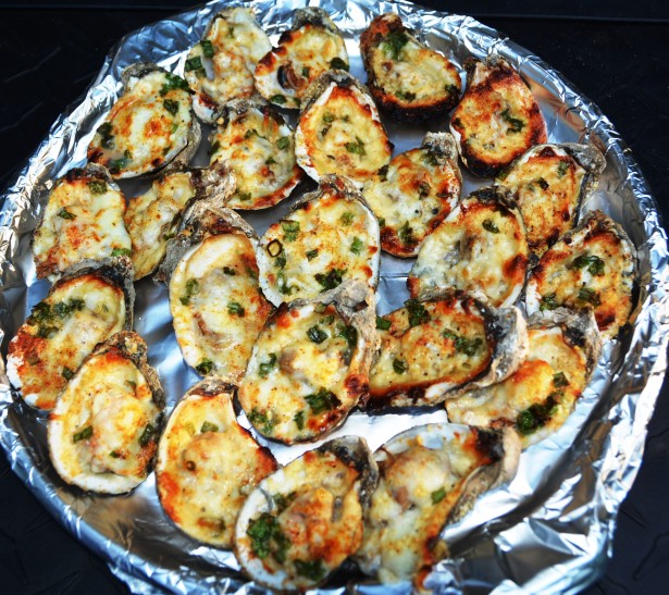 char-grilled oysters
