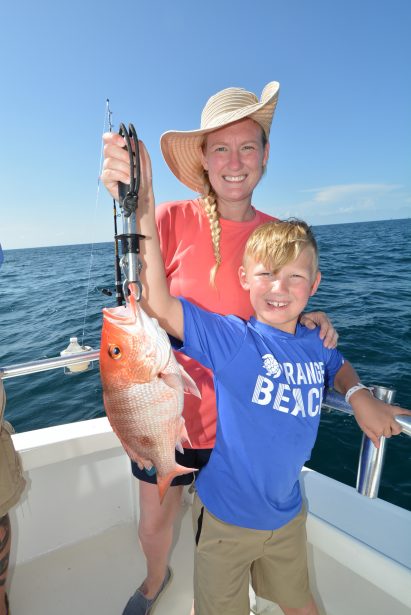 mom-boy-fishing-red-snapper